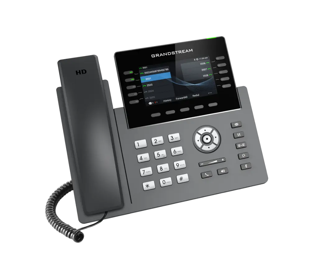 Téléphone IP Grandstream GRP2615 Wi-Fi Bluetooth Maroc.webp