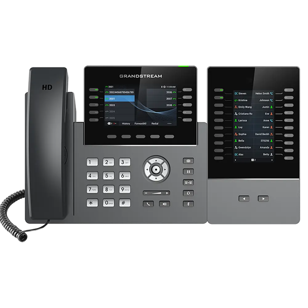 Téléphone IP Grandstream GRP2615 Wi-Fi Bluetooth Maroc.webp