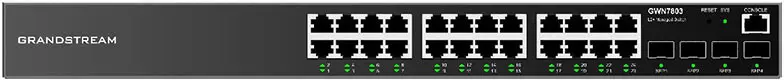Switch Administrable 24 Ports Gigabit Grandstream GWN7803 Maroc.webp