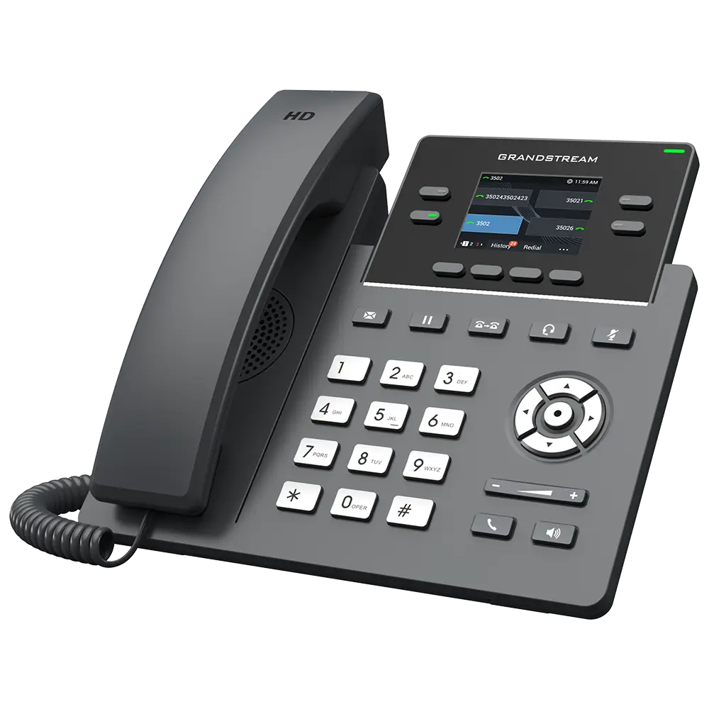 Téléphone IP Grandstream GRP2612W Wi-Fi Double Bande Maroc.webp