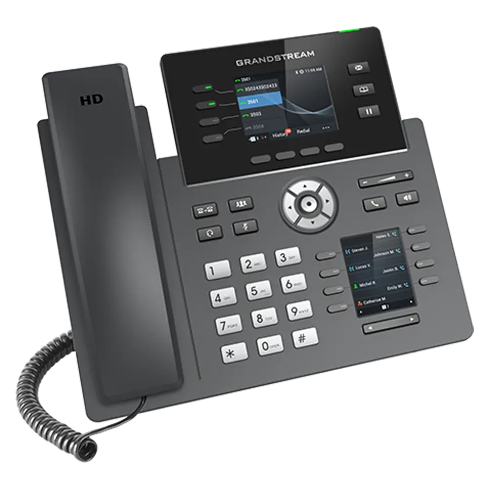 Téléphone IP Grandstream GRP2614 Double Écran Wi-Fi Bluetooth MAROC.webp