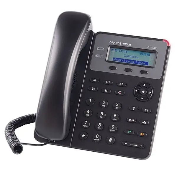 GRANDSTREAM GXP1610 -TELEPHONE IP AFFICHEUR NON RECTROECLAIRE SANS POE
