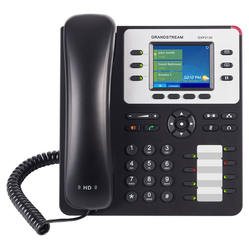 Grandstream GXP2130 Poste IP Gigabit Polyvalent  v2
