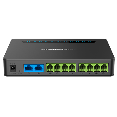 GRANDSTREAM HT818-PASSERELLE VOIP PUISSANTE 8FXS ROUTEUR GB INTEGERE