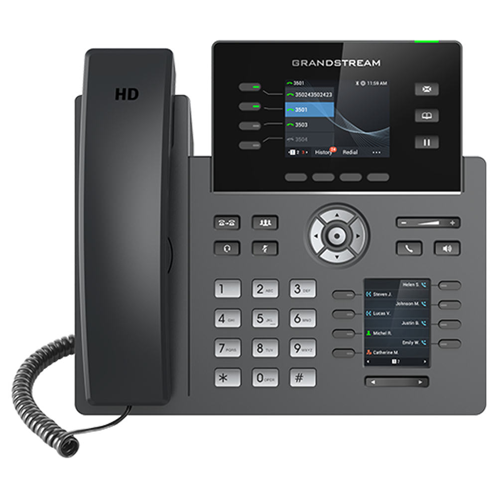 GRANDSTREAM GRP2614-Téléphone IP 4 Comptes SIP (4 Lignes) 