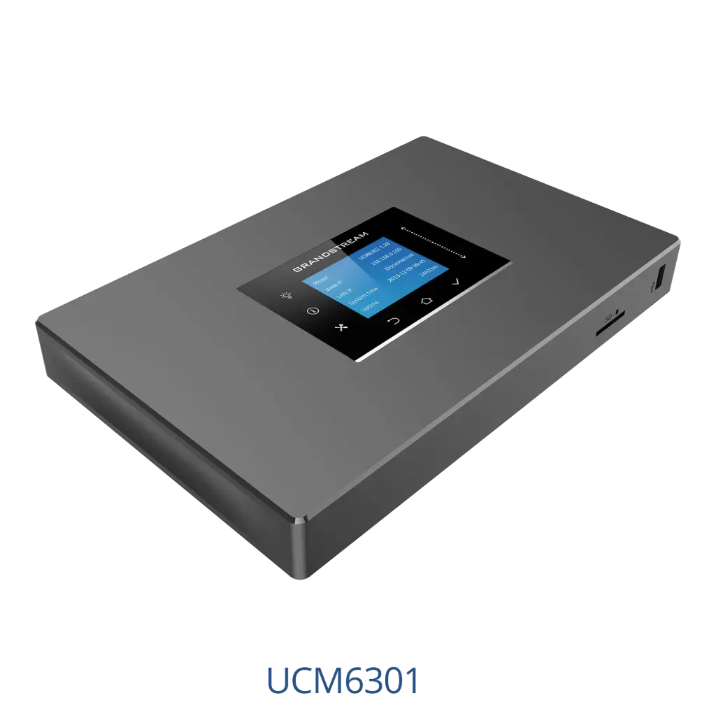 [UCM6301] Grandstream UCM6301 IP-PBX Écosystème de Communications Unifiées