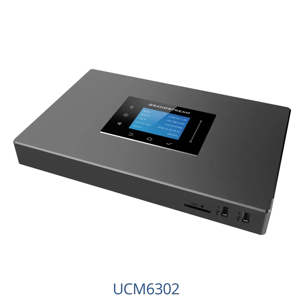 Grandstream UCM6302 IP-PBX Écosystème de Communications Unifiées