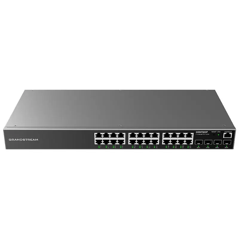 SWITCH GRANDSTREAM GWN7803P 24 PORTS GIGA POE MANAGEABLE