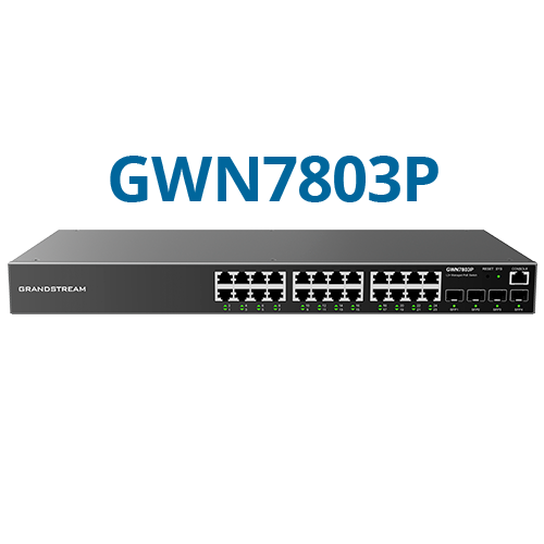 GRANDSTREAM GWN7803P-Switch Administrable 24 Ports Gigabit PoE+ 