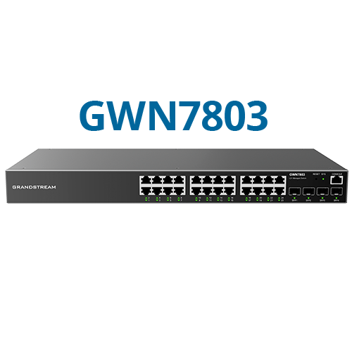 [GWN7803] GRANDSTREAM GWN7803-Switch Administrable 24 Ports Gigabit 