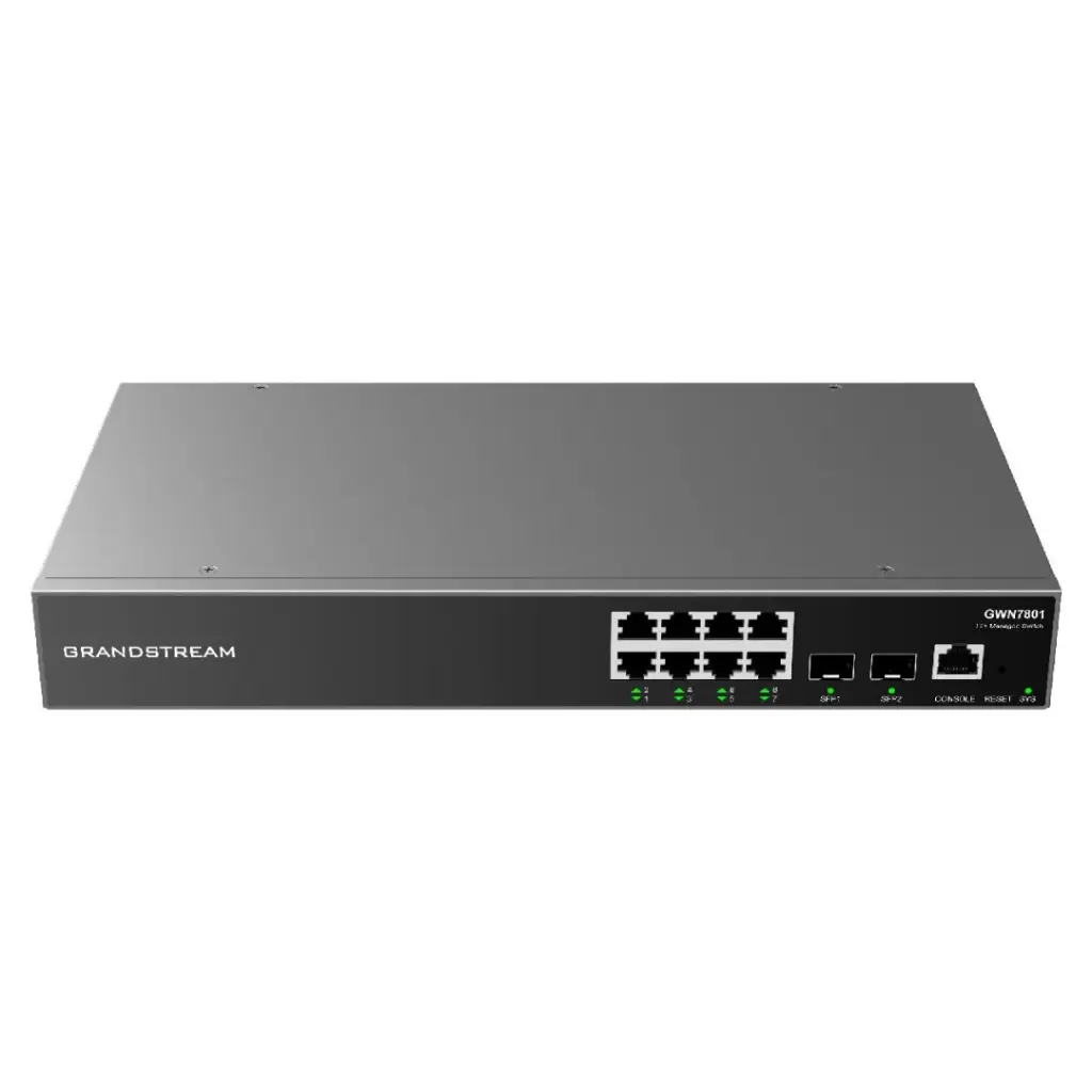  GRANDSTREAM GWN7801P-SWITCH ADMINISTRABLE  8 PORTS GIGABIT POE 