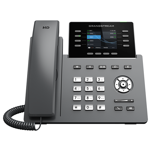 Téléphone IP 4 Comptes SIP (8 Lignes) Grandstream GRP2624