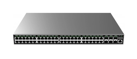 SWITCH GRANDSTREAM GWN7806P 48 PORTS GIGA POE MANAGEABLE Niveau 2+ + 6 Ports SFP+ Gigabit