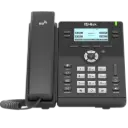 Téléphone IP Professionnel Htek UC912G – 4 comptes SIP, Audio HD, Ports Gigabit