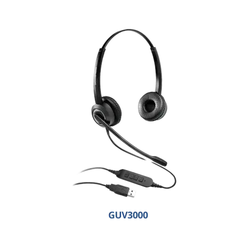 [GS_GUV3000] GRANDSTREAM GUV3000-casque Audio USB Professionnel 