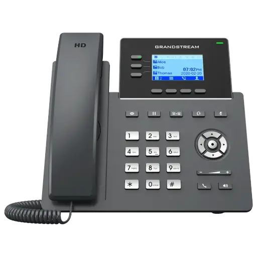 [GRP2603P] GRANDSTREAM GRP2603P-Téléphone IP 3 lignes  PoE Gigabit