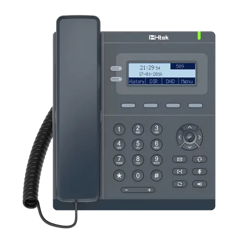 [HTEK_UC902SP] Htek UC902SP – Téléphone IP SIP professionnel 2 lignes