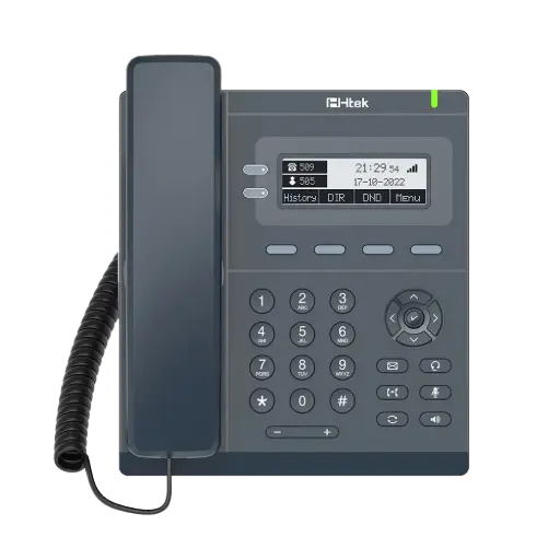 [HTEK_UC902E] Htek UC902E – Téléphone IP SIP professionnel Wi-Fi 2 lignes