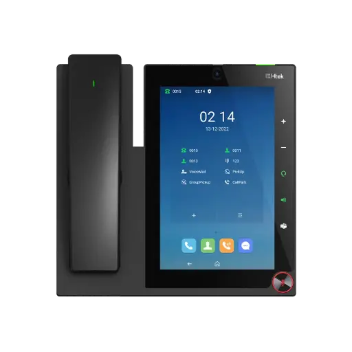 [HTEK_UCV53(pro)] Htek UCV53 Pro – Téléphone IP vidéo sans fil à écran tactile 8 pouces