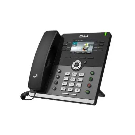 [HTEK_UC924] Htek UC924 – Téléphone IP avec écran en couleur 3.5", 4 comptes SIP, 8 touches directes  